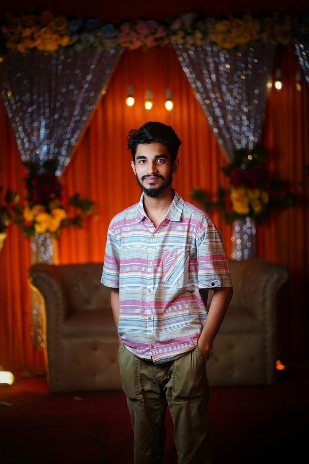 Studio portrait of a Belgian man event coordinator